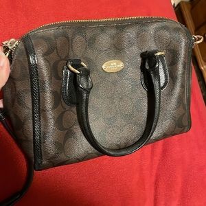 Brown Coach Crossbody Purse